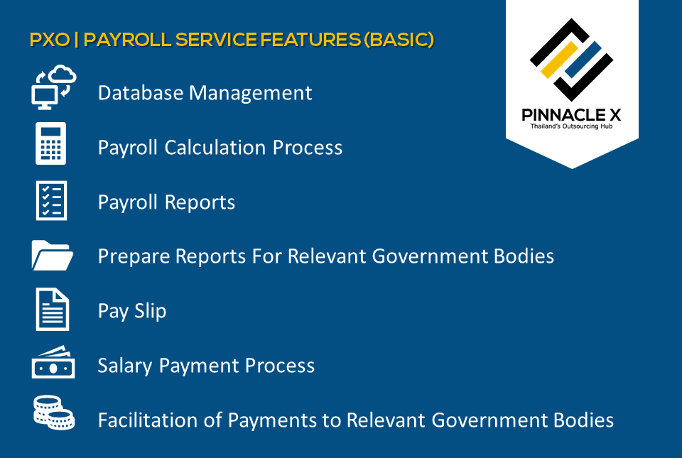 PAYROLL OUTSOURCING SERVICE FEATURES (BASIC)_PXO Thailand